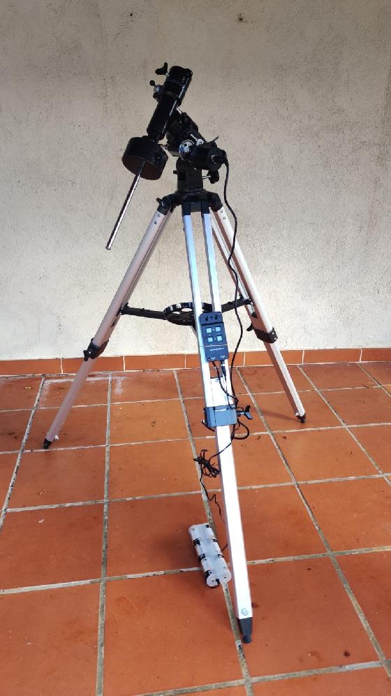 Monteur EQ-3 Omegon + moteur de suivi