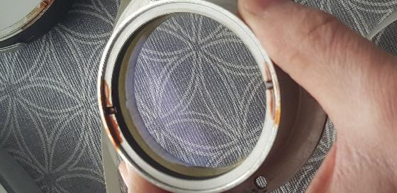 Miroirs  de 360mm pour le primaire et 100mm secondaire