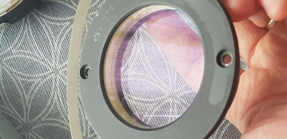 Miroirs  de 360mm pour le primaire et 100mm secondaire