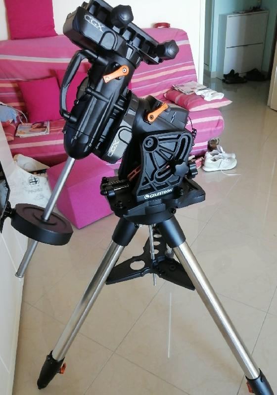 Monture équatoriale Celestron CGX Go-To