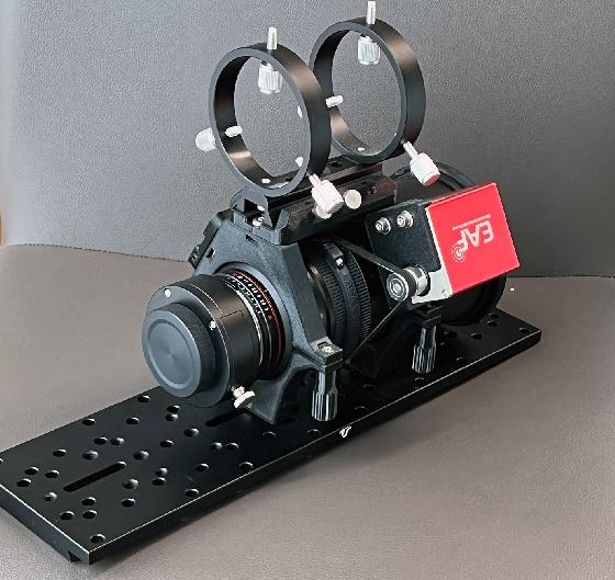 Samyang 135 mm F/2 équipé pour caméra astro