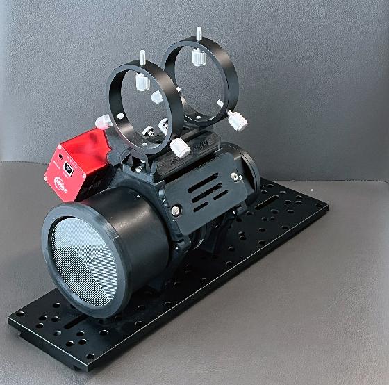 Samyang 135 mm F/2 équipé pour caméra astro