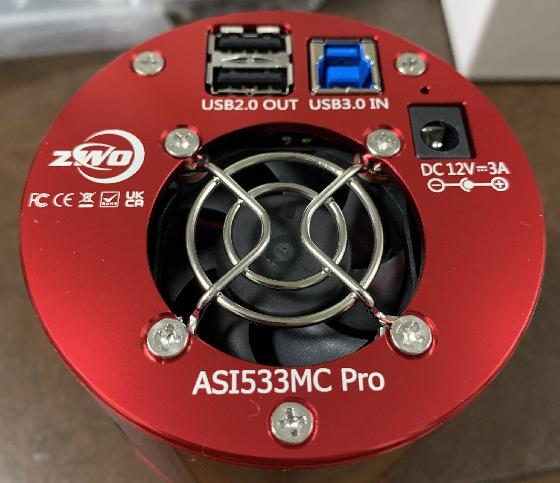 Caméra zwo asi533 mc pro