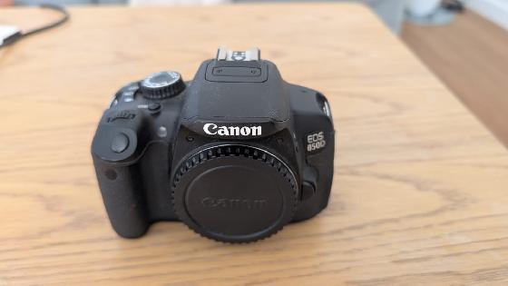 Canon 650D défiltré partiellement