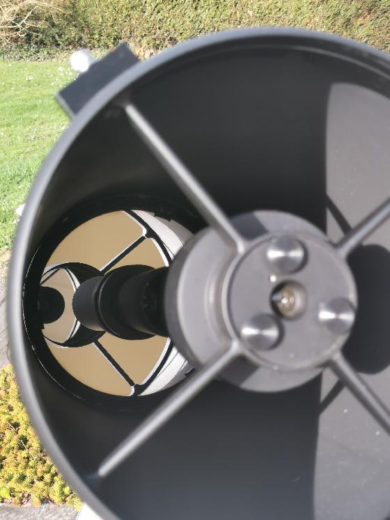 Détail miroir primaire et secondaire