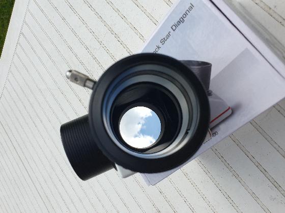 Renvoi coude BAADER 90° à miroir traitement diélectrique coulant 2"