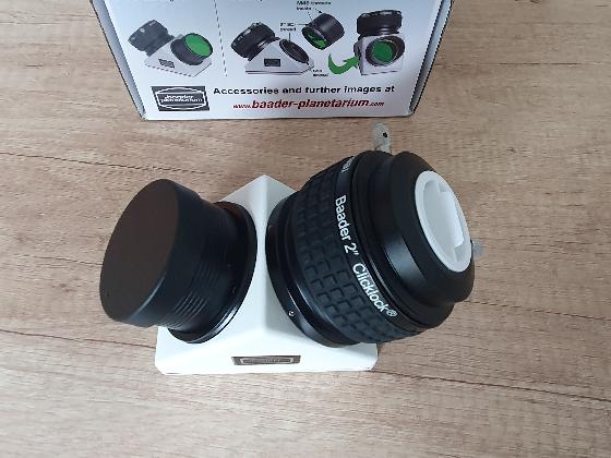 Renvoi coude BAADER 90° à miroir traitement diélectrique coulant 2"