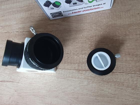 Renvoi coude BAADER 90° à miroir traitement diélectrique coulant 2"