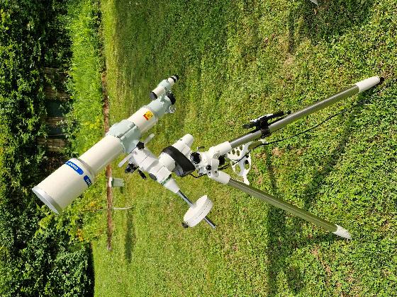 Lunette Takahashi FC100DC équipée avec accessoires