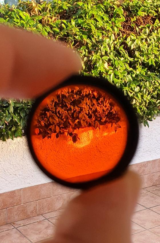 Filtre Orange n°21 Meade serie 4000 made in Japan 