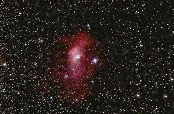 NGC7635 - Nébuleuse de la bulle - 1h10