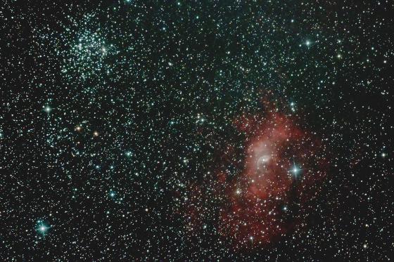 La bulle et M52 en ... 12 MIN