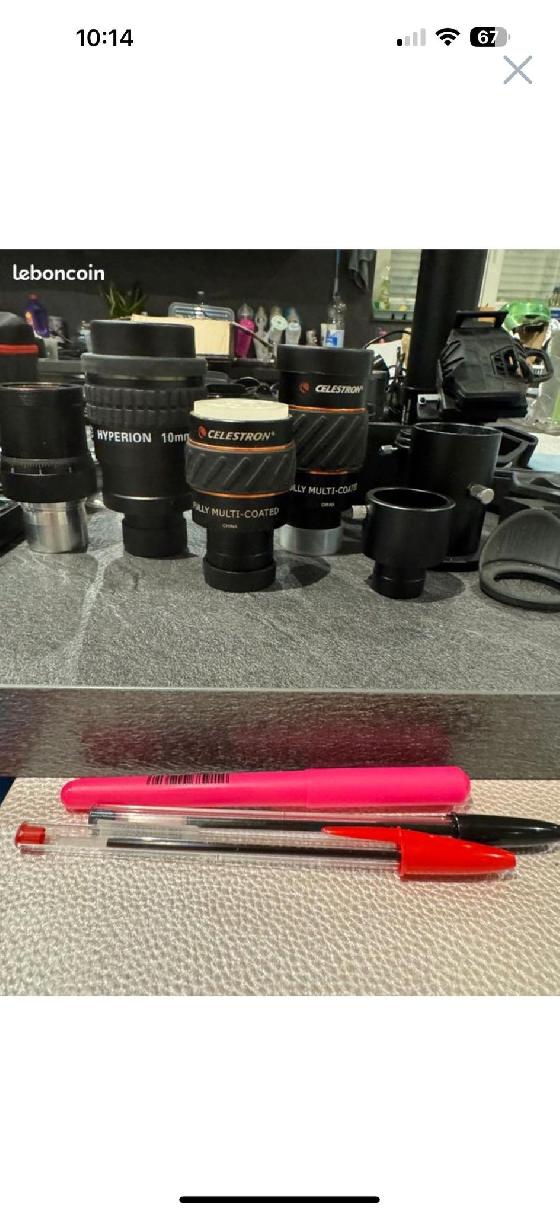 nexstar 8se avec enormement d'accessoires