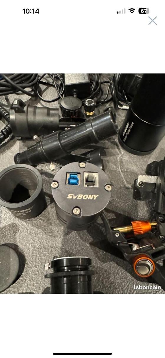 nexstar 8se avec enormement d'accessoires