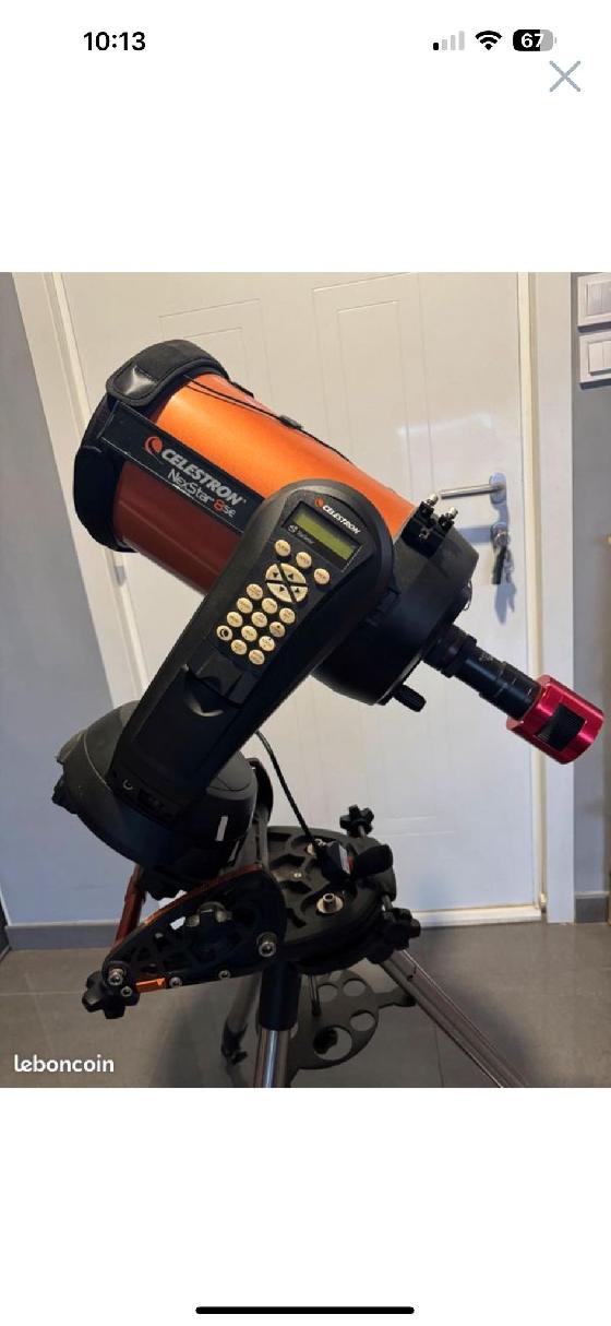 nexstar 8se avec enormement d'accessoires