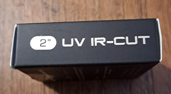 Filtre UV/IR luminance Anti Halo 2" - Player one