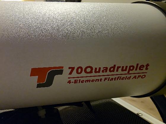 TS Optics quadruplet 70/350mm f5