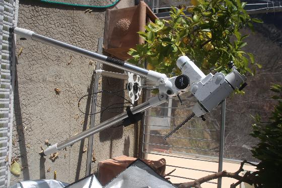 HEQ5 Pro GOTO+Télescope Skywatcher 200/1000+chercheur