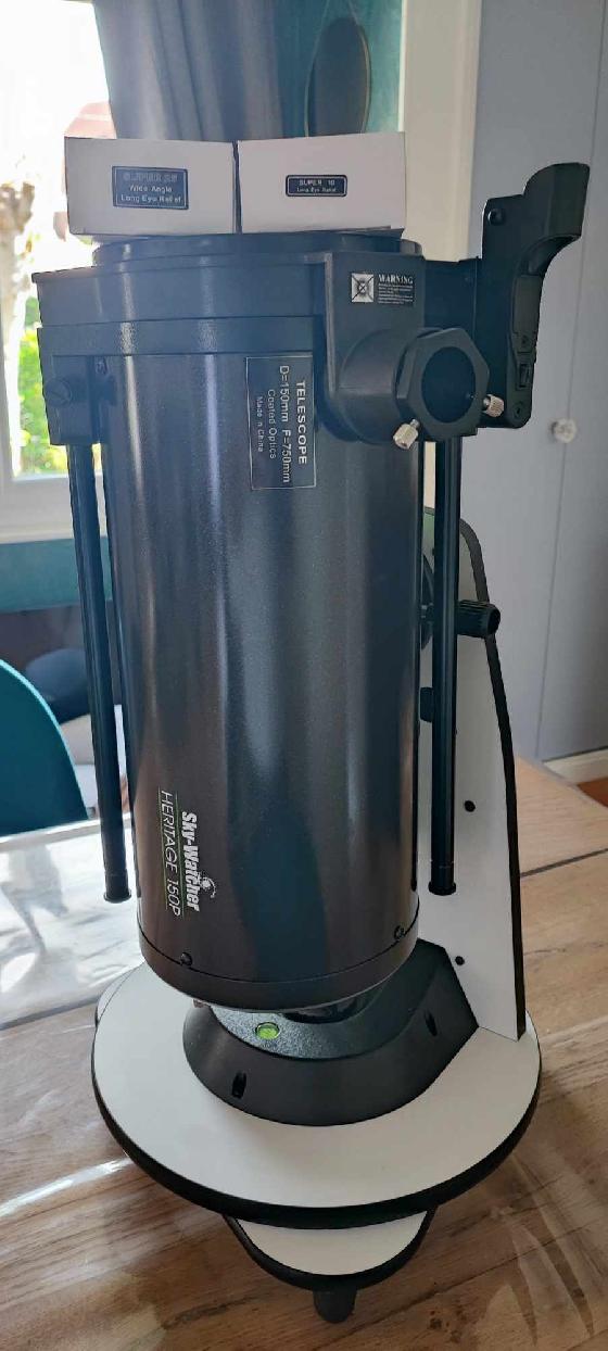 télescope Newton (Dobson) Sky-Watcher Héritage, Virtuoso Gti en GoTo de 150/750