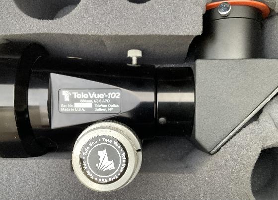 Lunette TeleVue 102/880 APO