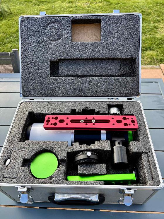 Skywatcher 62ED Evolux (avec Réducteur x0.9)