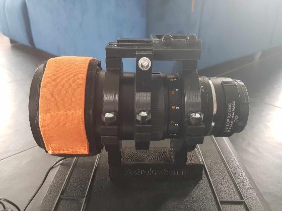 Setup Samyang 135mm f/2 astro