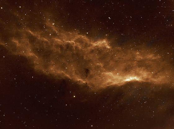 nébuleuse de la Californie