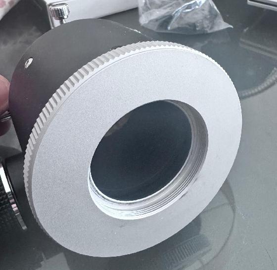 Porte-oculaire à crémaillère Microfocuser 2''