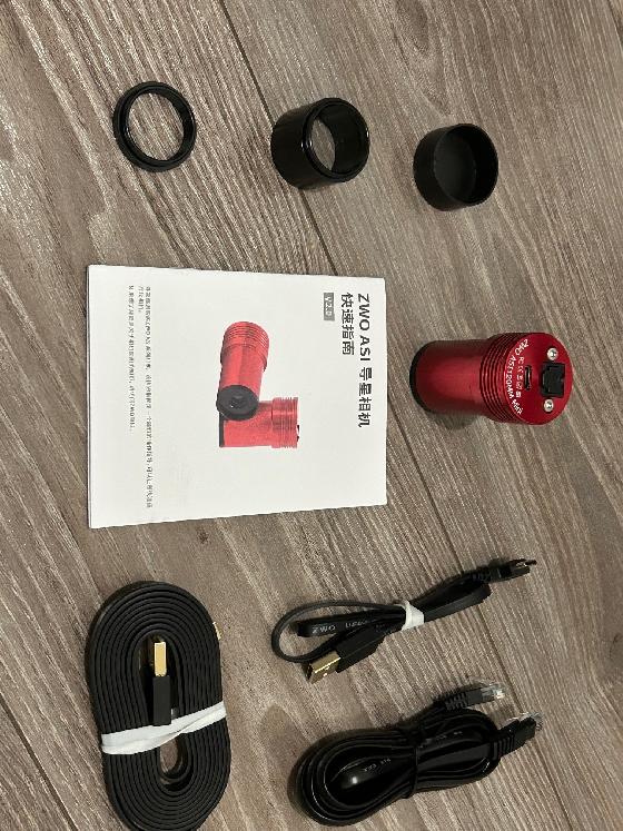 Vend Kit de guidage avec lunette guide + caméra asi 120 mini