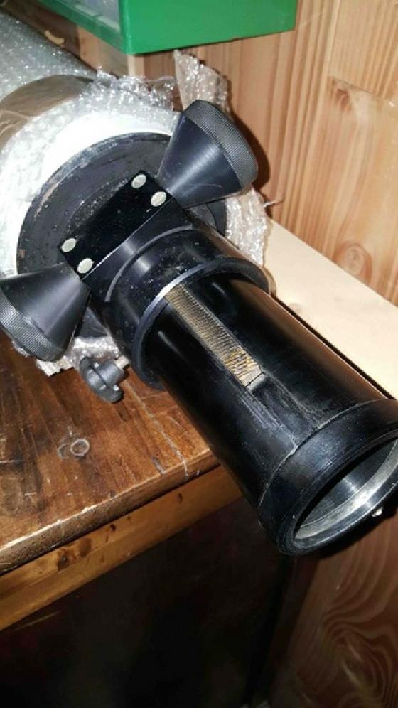 Téléscope Kutter de 25 cm. Très rare et fonctionnel