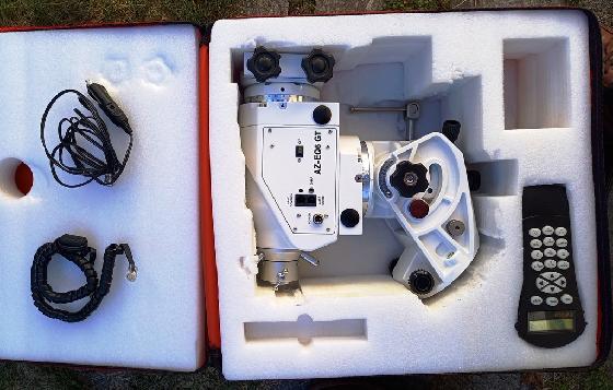 Monture dans sa sacoche