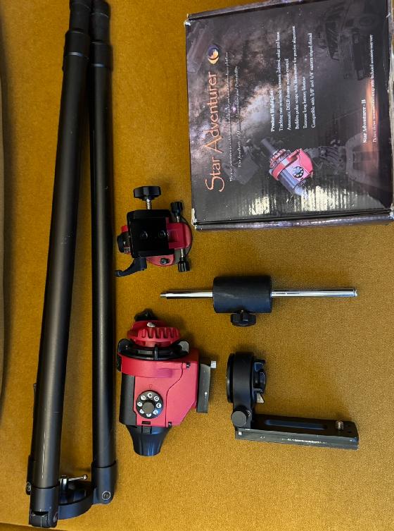 Monture Skywatcher star adventurer rouge 