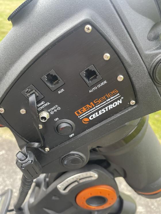 Monture équatoriale CGEM Celestron