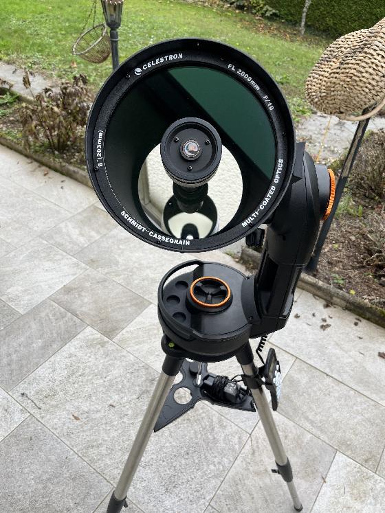 Télescope Schmidt-Cassegrain Celestron SC 203/2032 NextStar Evolution 8