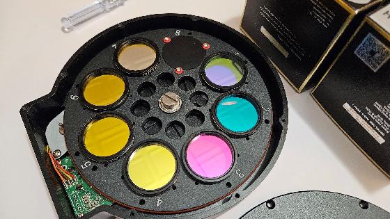 Roue à filtres EFW 8x31.75 +filtres LRVB et SHO   780 Euros