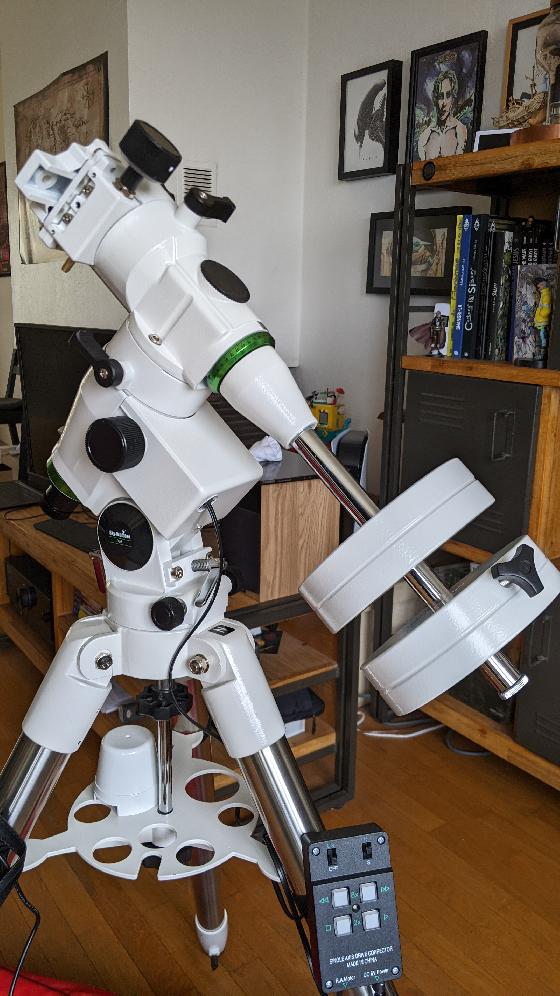 EQ5 / NEQ5 de 2024 + Viseur Polaire + Moteur AD + Sac trépied