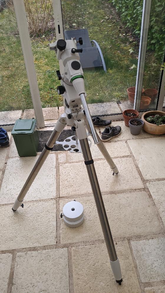 Monture EQ5 / NEQ 5 + trepied + 2 poids