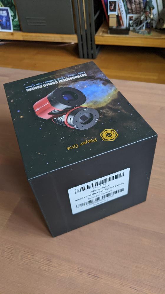 Caméra Player One Ares Mono (IMX 533) + adaptateur R31/R27