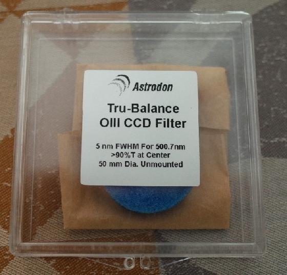 Filtres Astrodon LRVB, Ha et OIII 2 » Unmounted