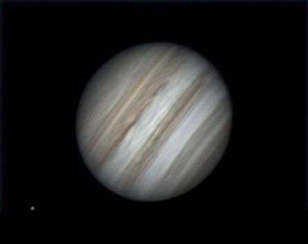 Jupiter le 10 avril 2017