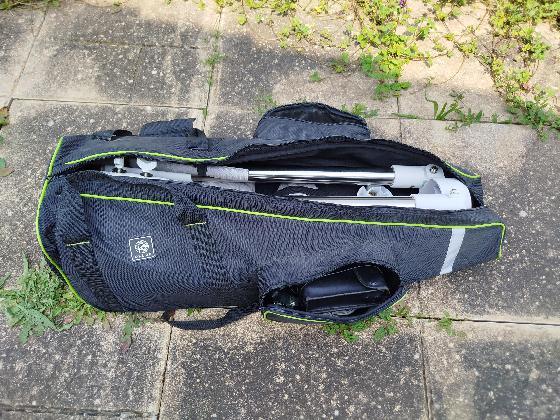 Sac de transport plein