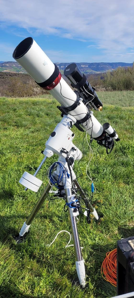 Lunette 127mm avec NEQ6 PRO GO TO
