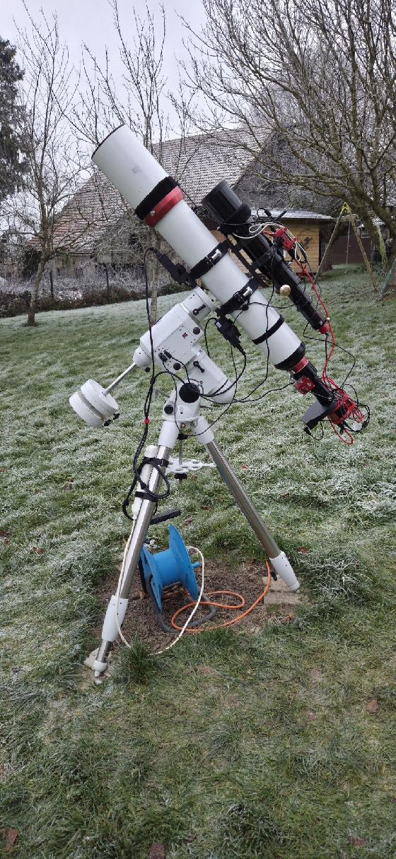 Lunette 127mm avec NEQ6 PRO GO TO