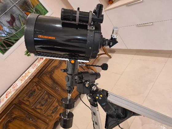 Telescope/chercheur config. droit