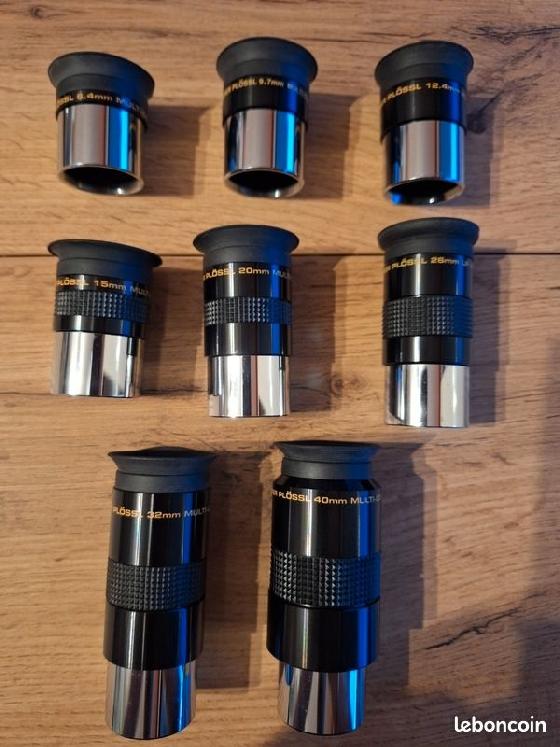 Mallette 8 oculaires MEADE série 4000