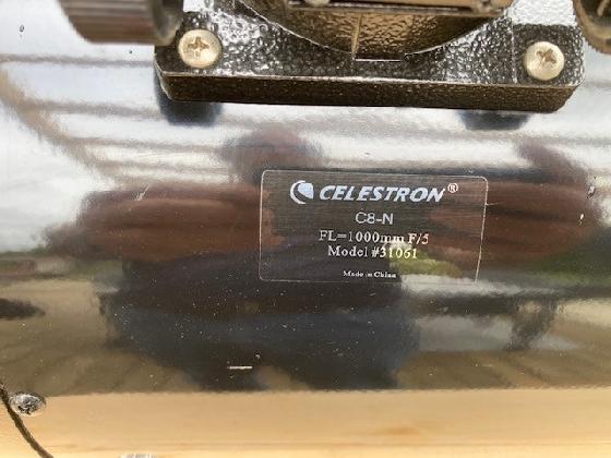 Tube optique C8 Newton