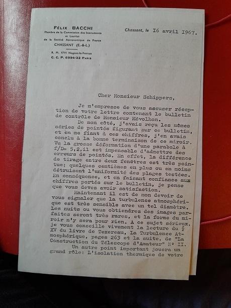 miroir pour télescope