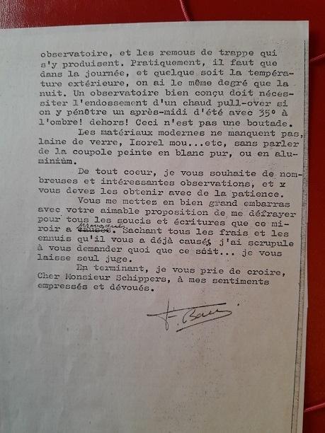 miroir pour télescope