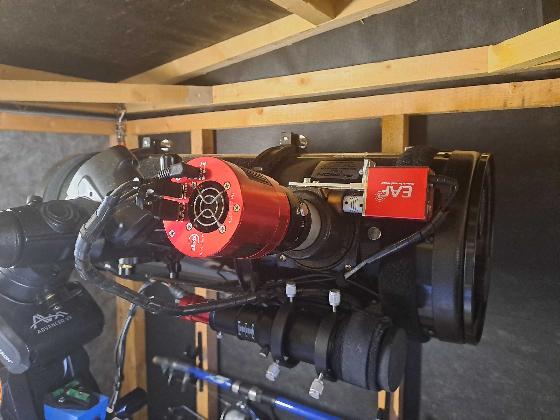 setup complet d'astrophotographie 