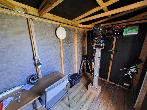 setup complet d'astrophotographie 